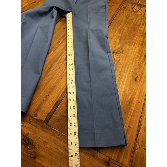 Boden Pants Women’s Size 2 Blue Solid Pockets Career Coastal Slacks Trousers - Picture 10 of 15